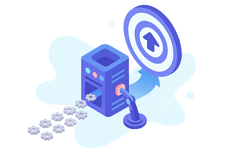 Automation process illustration